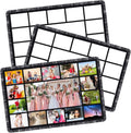 Kinlop 3 Pcs 40 x 60 Inch Sublimation Blanks Throw Blanket with Printable Sublimation for Heat Press with Tassel Fuzzy Picture Photo Blanket for Teacher Appreciation Gift for Mother's Day(15 Panel)