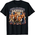 1776 America Declaration Daddies Funny Founding Fathers T-Shirt