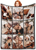 CusCosCes Custom Blanket Birthday Gifts for Him Her,Boyfriend Girlfriend Photo Blankets Couples Gifts,Personalized Fleece Blankets and Throws Picture Blanket Gifts for Mom Dad Women Men