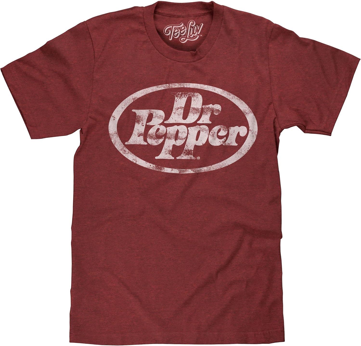 Men's Faded Dr Pepper Soda Logo Shirt