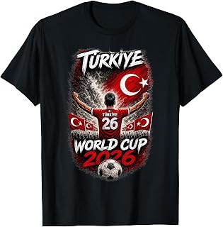 Soccer - WM 2026 Turkey T-Shirt