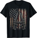 2nd Amendment Shirt Patriotic 2A Gun Rights American Flag T-Shirt
