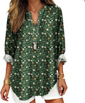 Long Sleeve Shirts for Women 2026 Spring Clothes Trendy Graphic Floral Top Elegant Dressy Baggy Blouses T Shirts