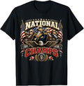 1776 National Champs Funny Patriotic America Founding Father T-Shirt