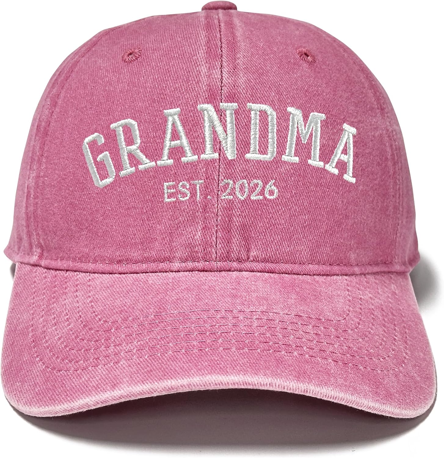 Embroidery Established in 2026 Baseball Hat for Grandpa Grandma Daddy Abuela Abuelo Hubby Wifey Uncle and Auntie