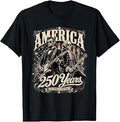 America 250 President Rock 250 Years 1776 2026 T-Shirt