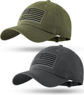 American Flag Baseball Hats for Men Women Low Profile Washed Cotton USA Baseball Caps Adjustable Golf Dad Hat