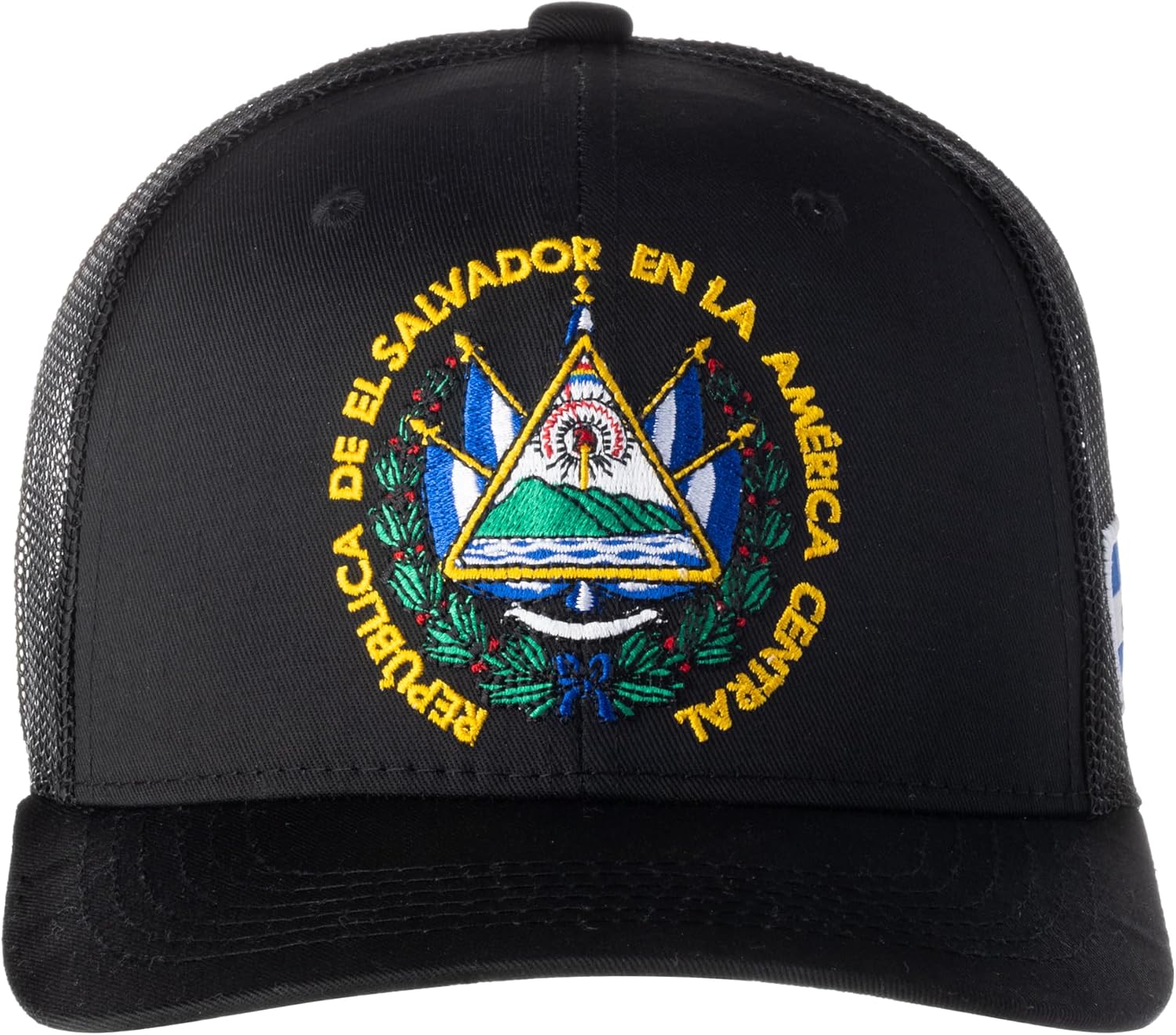 El Salvador Embroidered Baseball Cap - Adjustable Closure