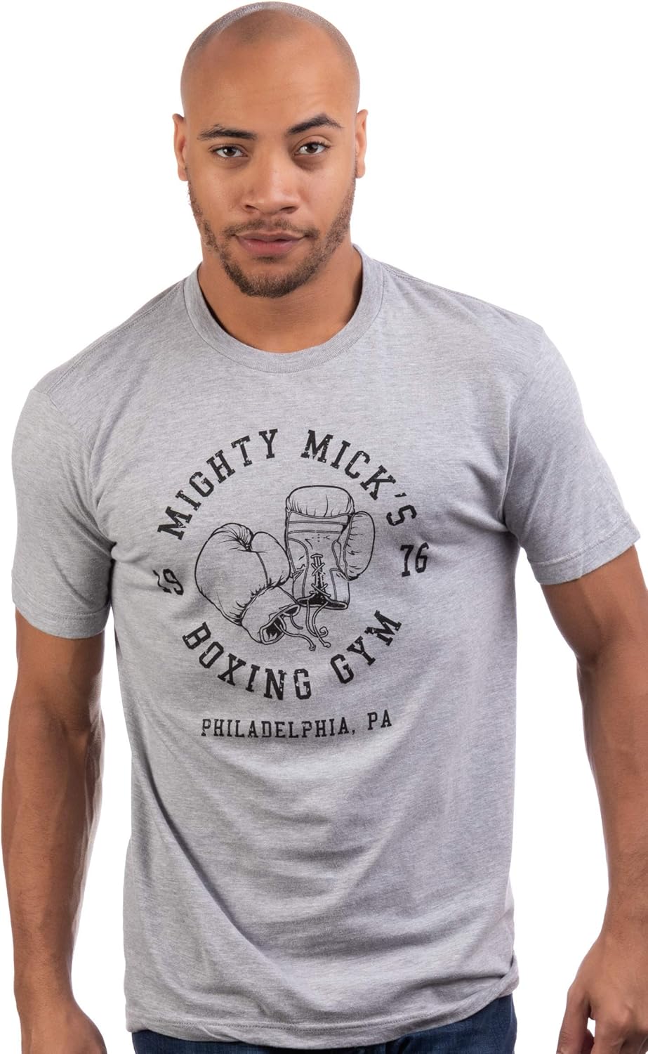 Mighty Mick's Boxing Gym 1976 - Philadelphia Boxer Vintage Style Gloves T-Shirt for Men
