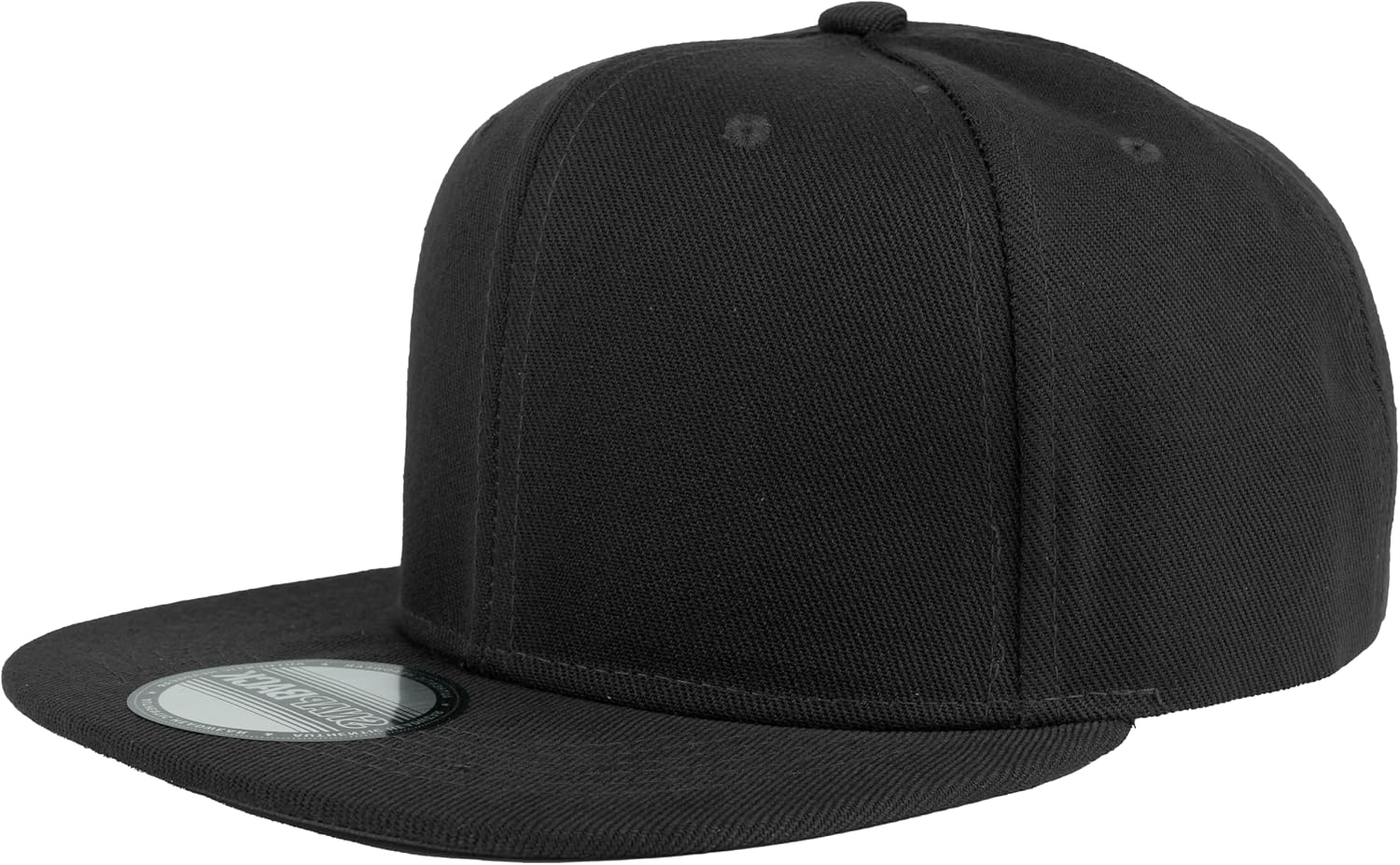 Snapback Hats for Men - Flat Bill Brim Baseball Cap Hat - Plain Blank Adjustable