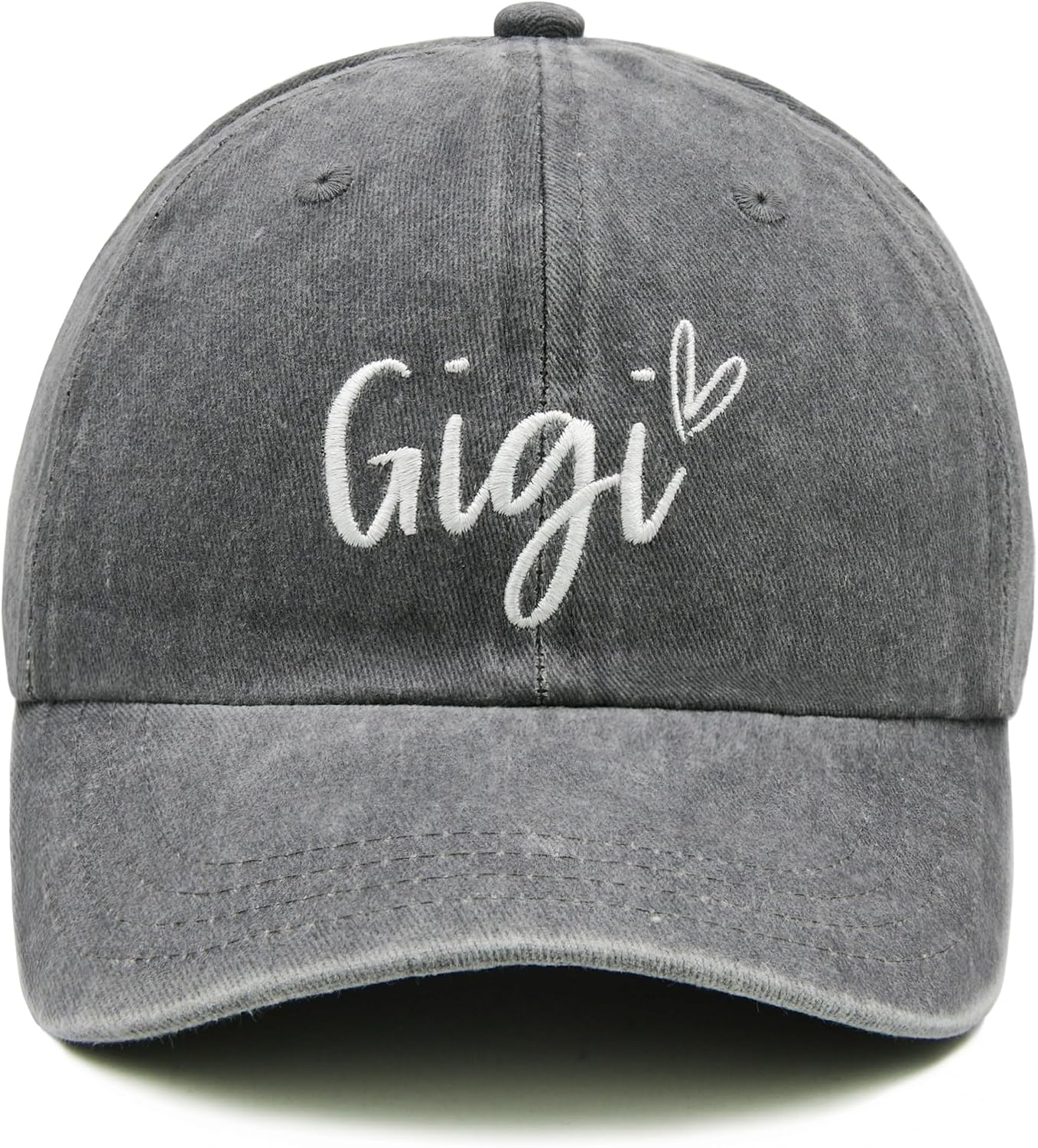 Gigi Hats for Women, Gigi Gifts for Grandma, Adjustable Embroidered Grandmother Baseball Cap
