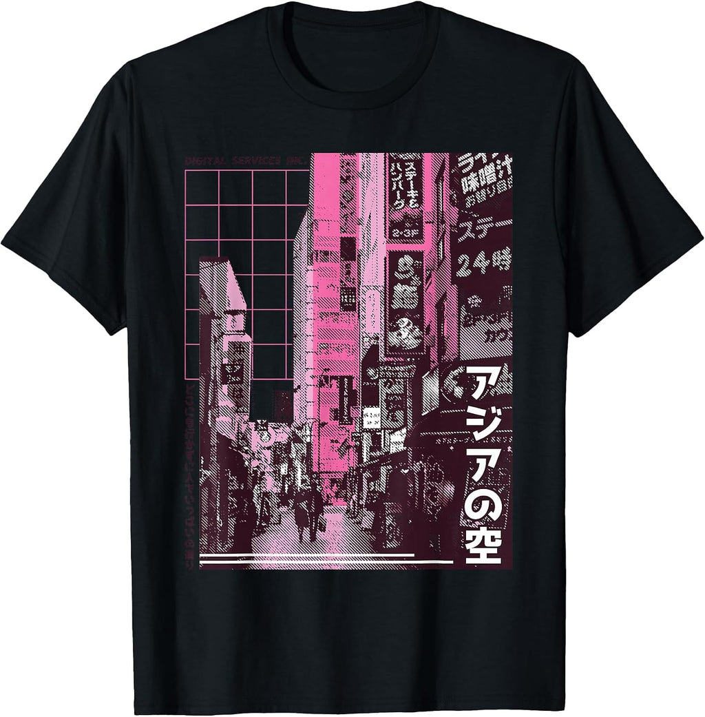 Tokyo Japanese 90's Streetwear Aesthetic Graphic T-Shirt