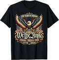 Patriotic Eagle 250 Years Freedom 1776 2026 T-Shirt