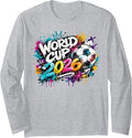 Soccer - World Cup WM 2026 Graffiti Long Sleeve T-Shirt