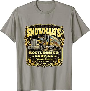 Snowman's Bootlegging Service Texarkana to Atlanta T-Shirt