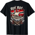 Ro Ro Norway Norwegian Sports Fan Norse Longship Fan T-Shirt