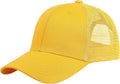 Trucker Hat Baseball Cap Structured Plain Design 6 Panel, Adjustable Size