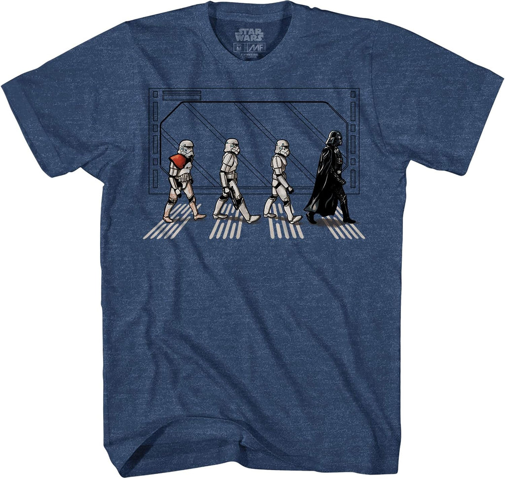Death Star Road Stormtrooper Crossing Mens T-Shirt