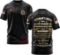 Personalized Veteran & Military Rank Insignia Shirt, Veteran's Creed I Am A Veteran Veterans Day Memorial Day T-Shirt