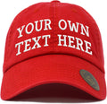 Custom Embroidered Dad Hat – Classic Polo Style Baseball Cap Adjustable Cotton Low Profile for Men & Women