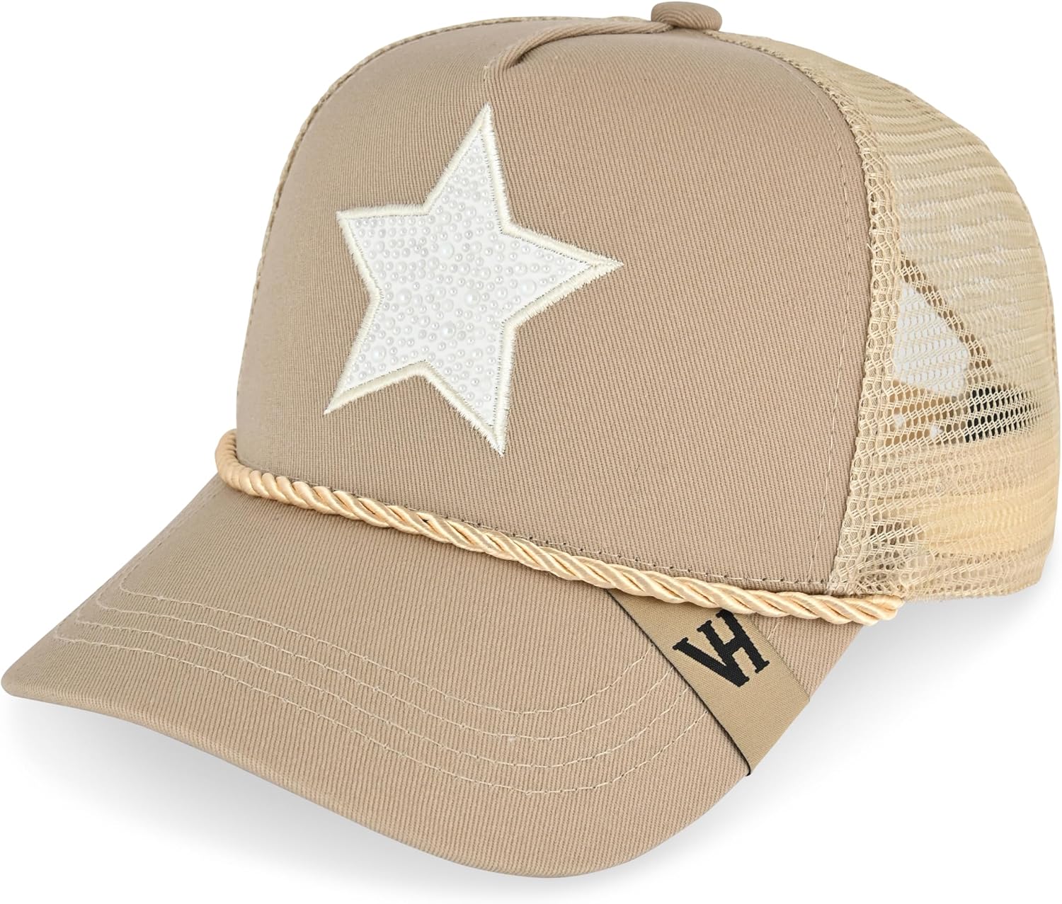 Trucker Hats Women | Mesh Adjustable Snapback Hat | Men & Women Cute Trendy Fashion Baseball Cap
