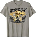 Soccer - WM World Cup 2026, Black T-Shirt