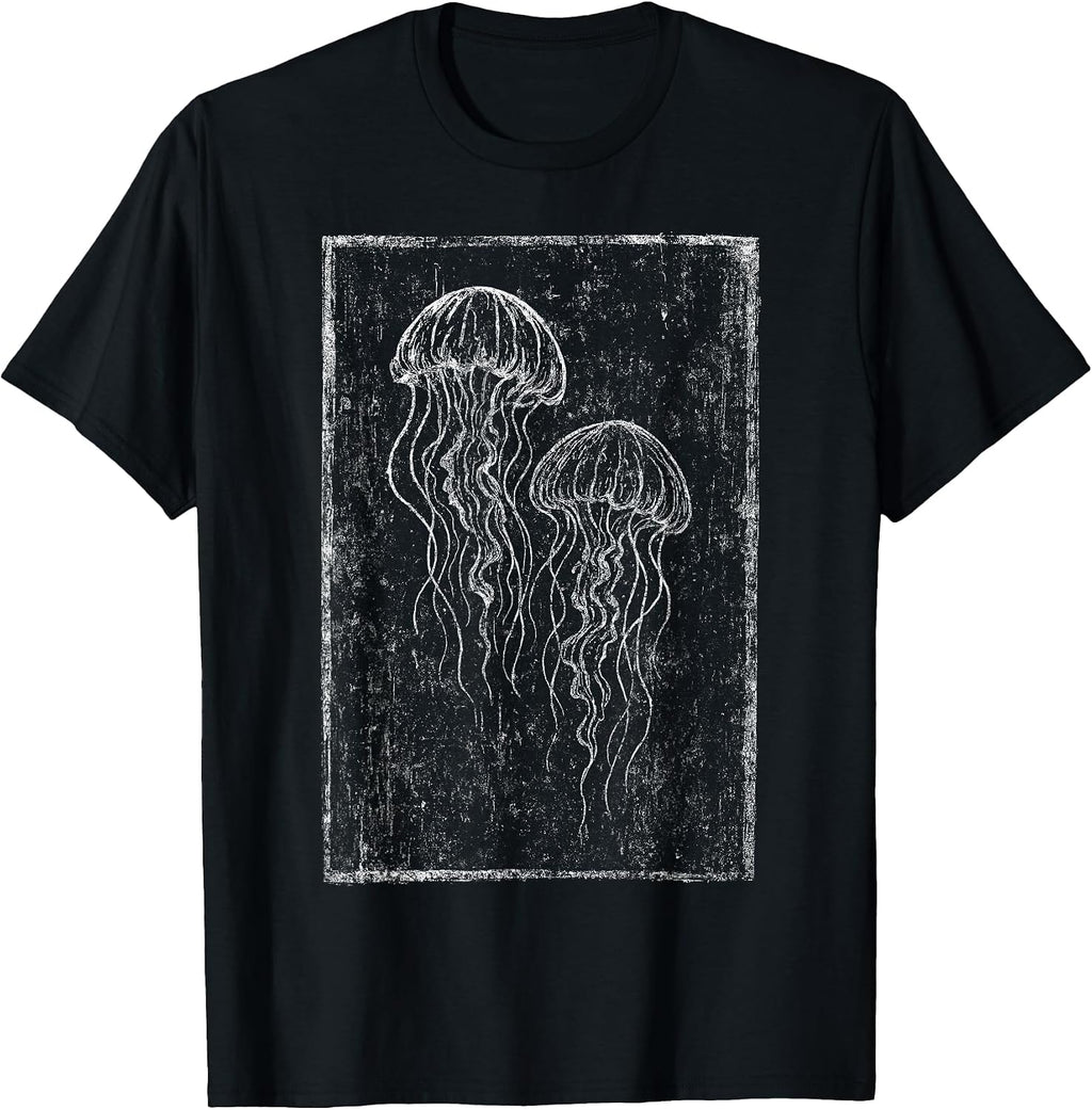 Jellyfish Alt Grunge Goth Alternative Gothic Y2K Aesthetic T-Shirt