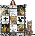 WFR Ship Next Day,Personalized Memorial Blanket for Loss of Cat - Print in USA,Pet Sympathy Remembrance Gift for Cat,Custom Memorial Throw Blanket with 5 Photos, Condolence Gifts for Loss of Pet