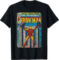 Iron Man Classic Retro Comic Vintage Cover Graphic T-Shirt T-Shirt