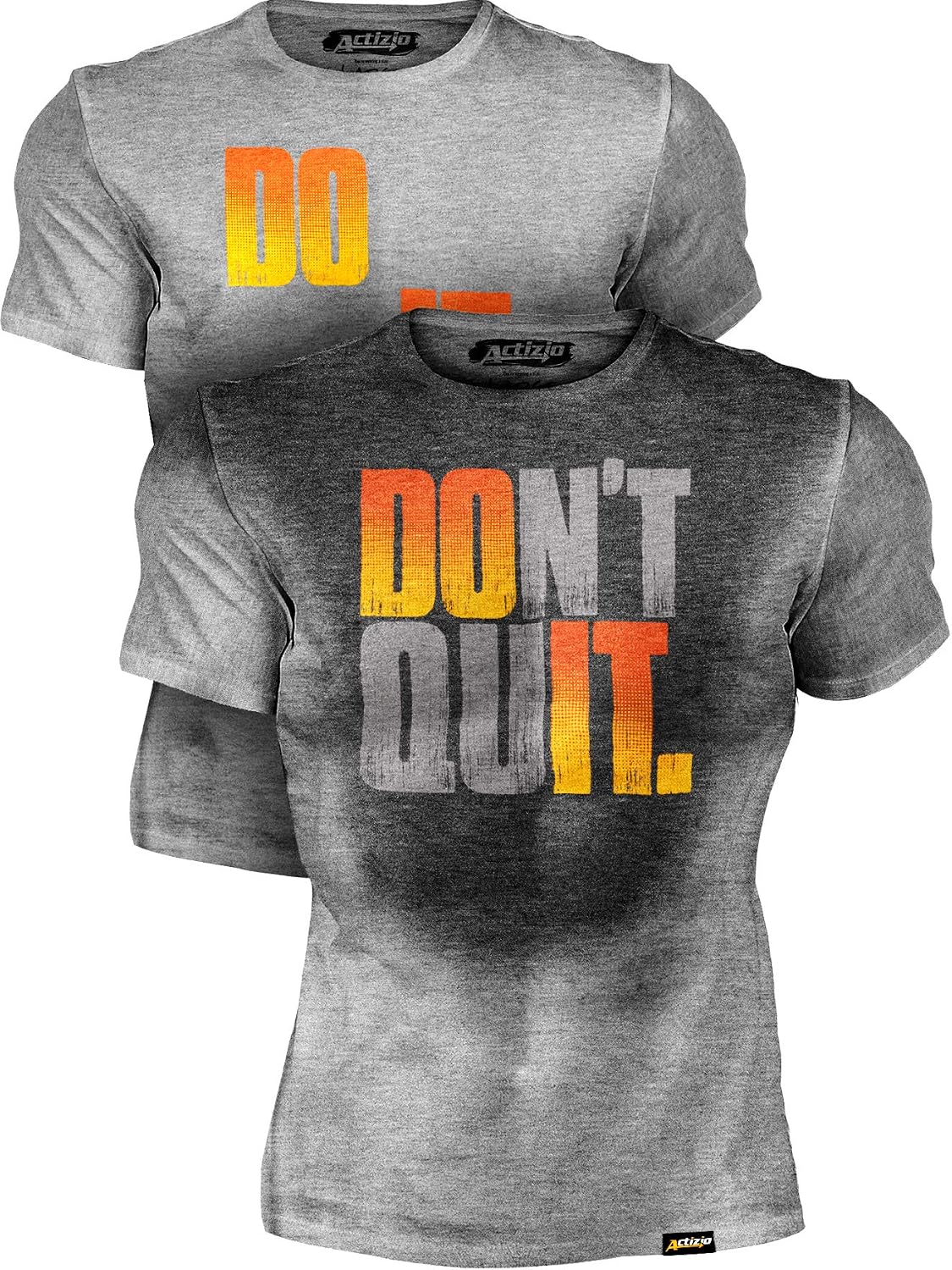 Men's Workout Shirt Cotton Fabric Tank Top Sleeveless Sweat Activated Motivational T-Shirts and Tank Tops