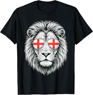 England Sunglasses St. George's Flag T-Shirt