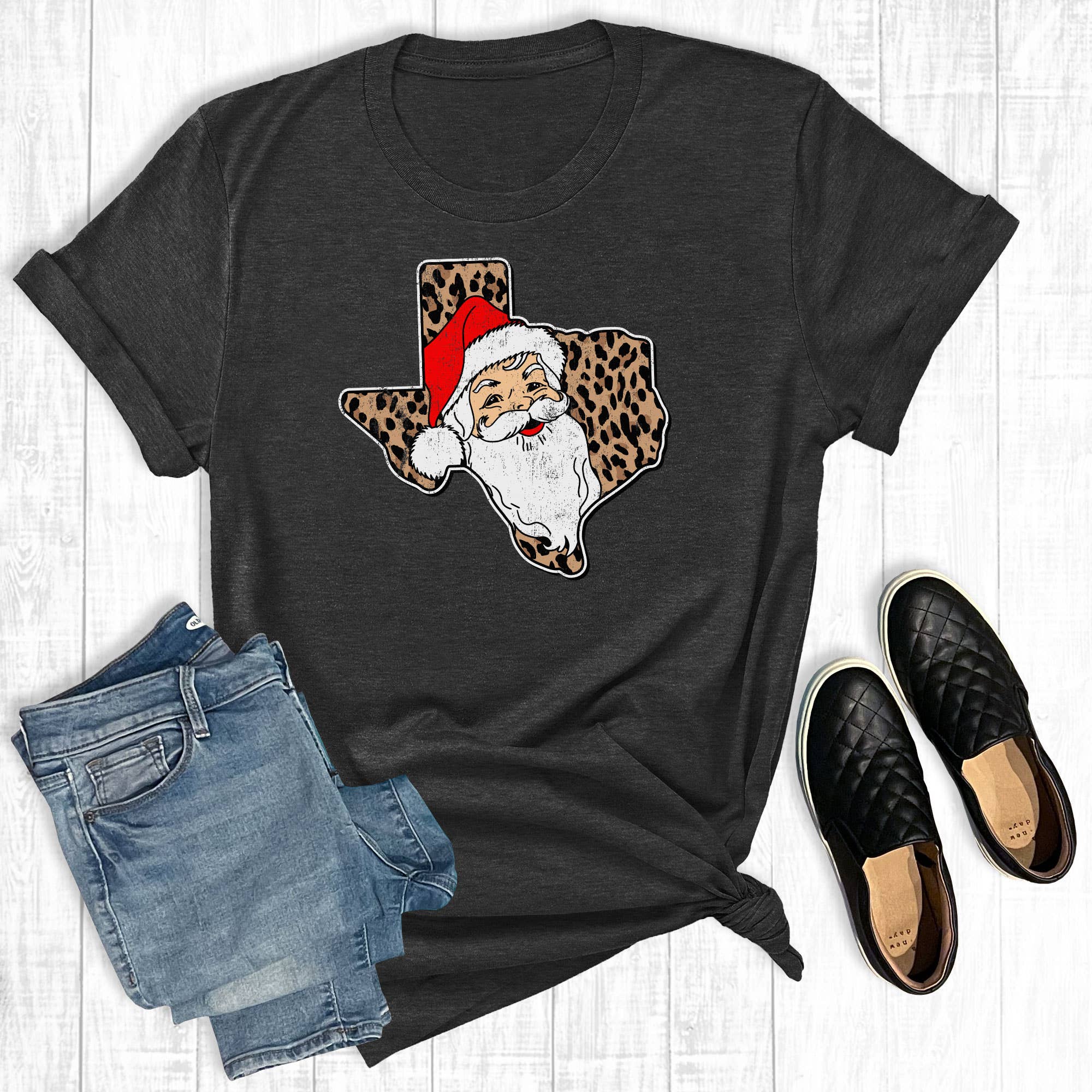 Texas Leopard Santa