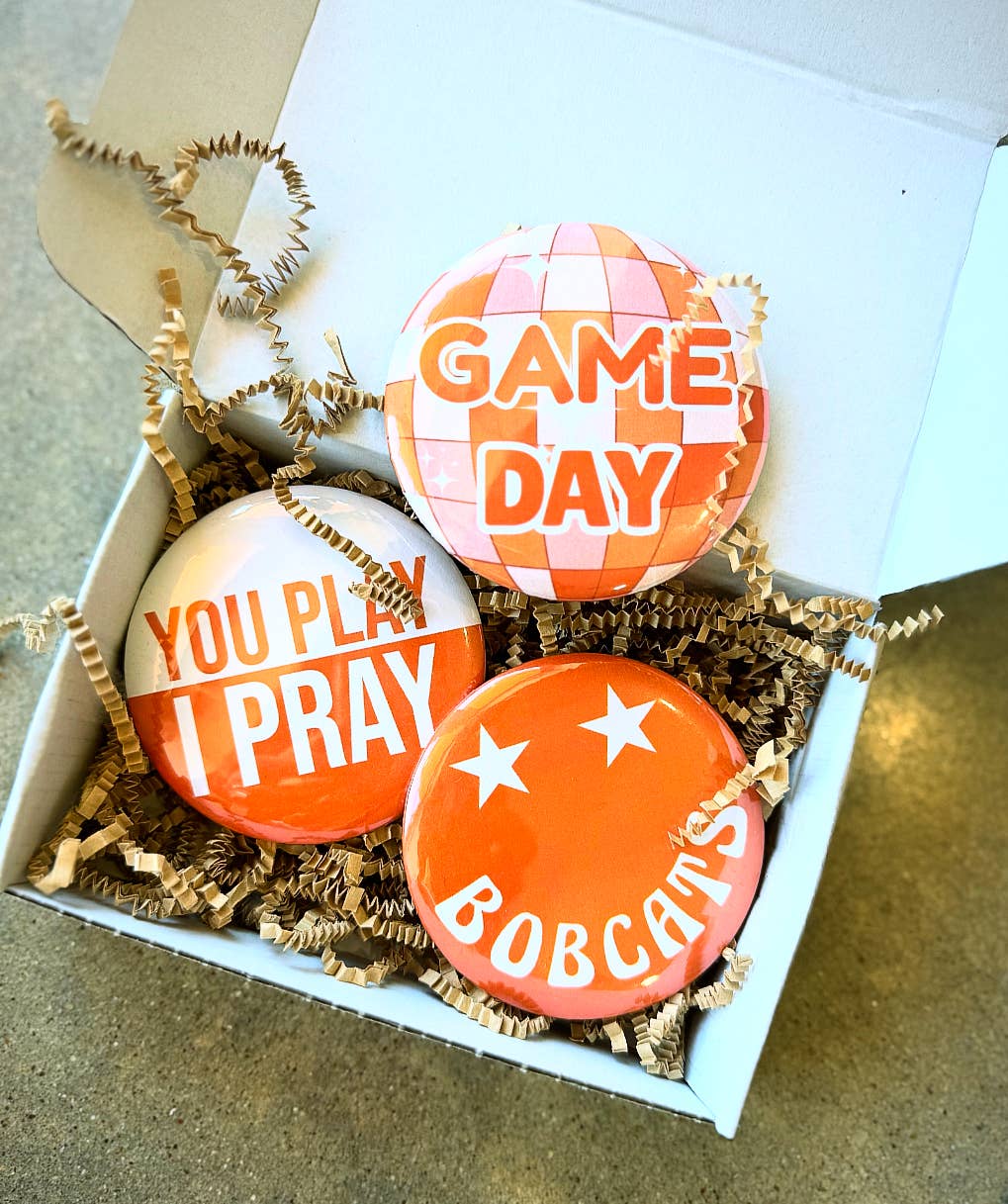 Custom Gameday Buttons (Set of 6)