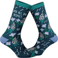 Womens Empowering Socks Funny Footware for Girls to Make a Statement