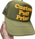 Personalized Foam Trucker Hat Custom Foam Trucker Caps Custom Puff Print Trucker Hat