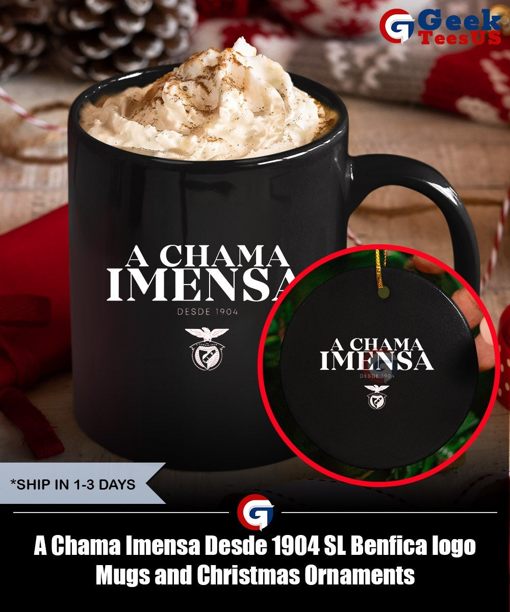A Chama Imensa Desde 1904 SL Benfica logo shirt