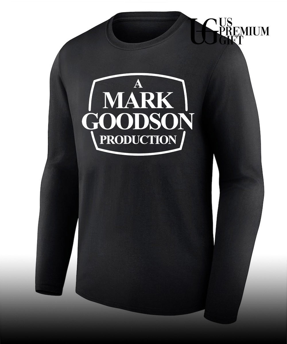 A Mark Goodson Production shirt