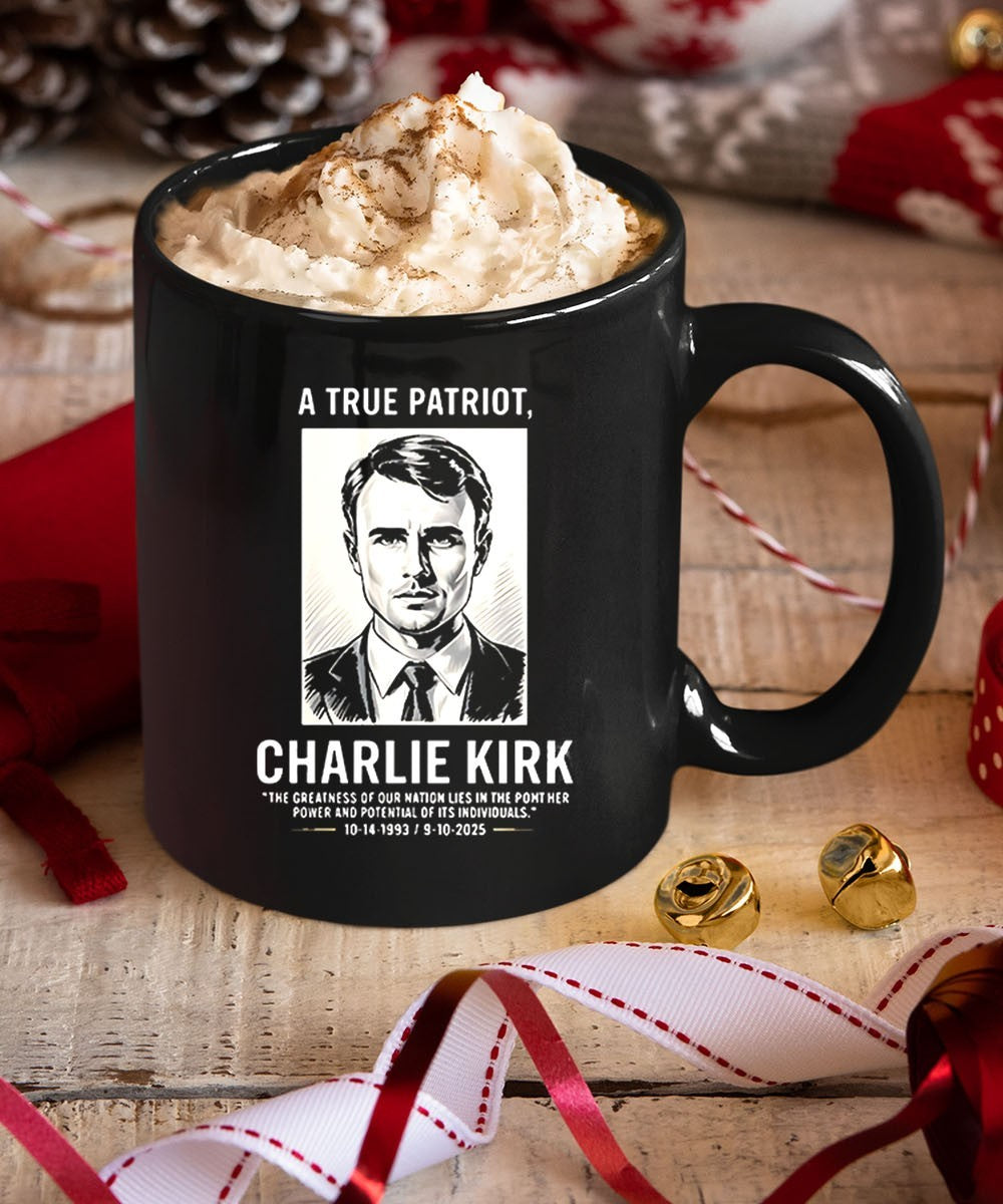 A True Patriot Charlie Kirk the greatness of our nation lies in the pont her power 1993-2025 shirt