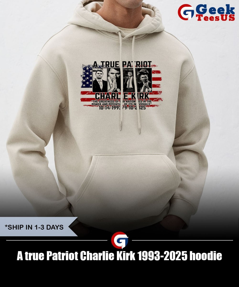 A true Patriot Charlie Kirk 1993-2025 shirt