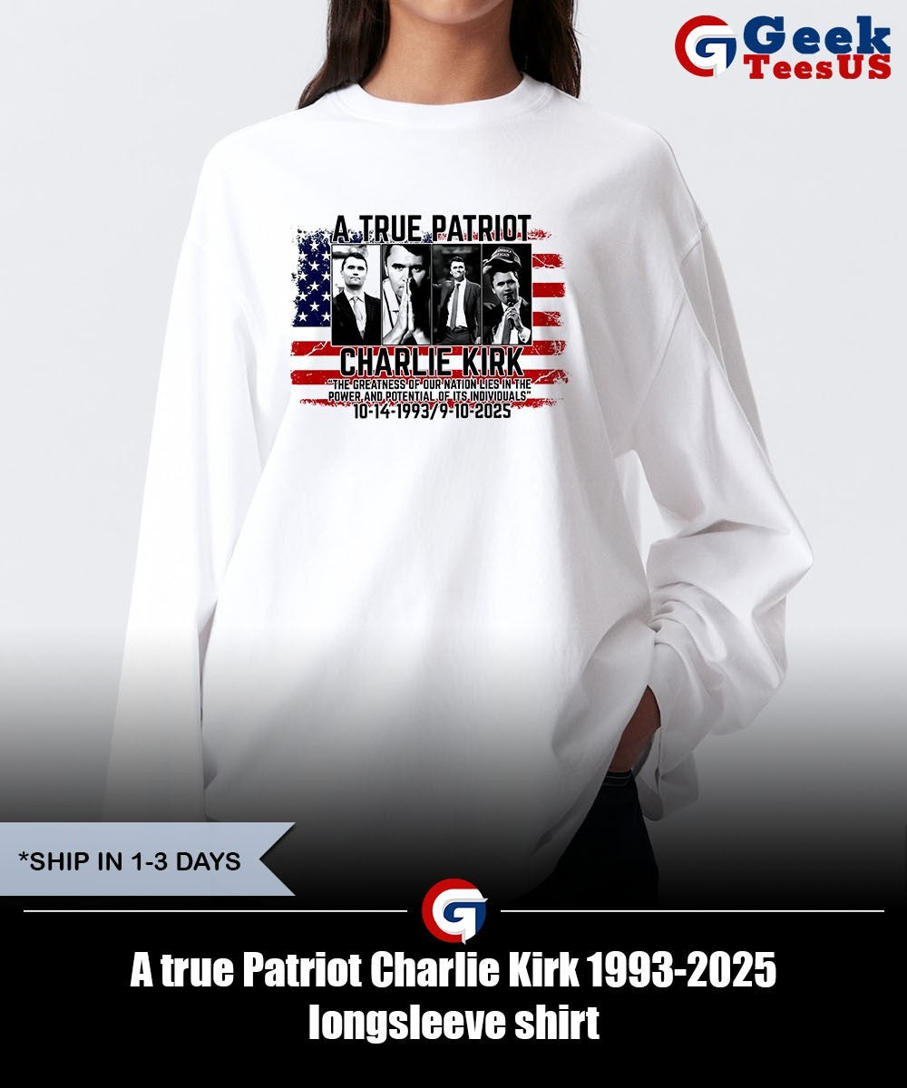 A true Patriot Charlie Kirk 1993-2025 shirt