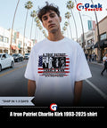 A true Patriot Charlie Kirk 1993-2025 shirt