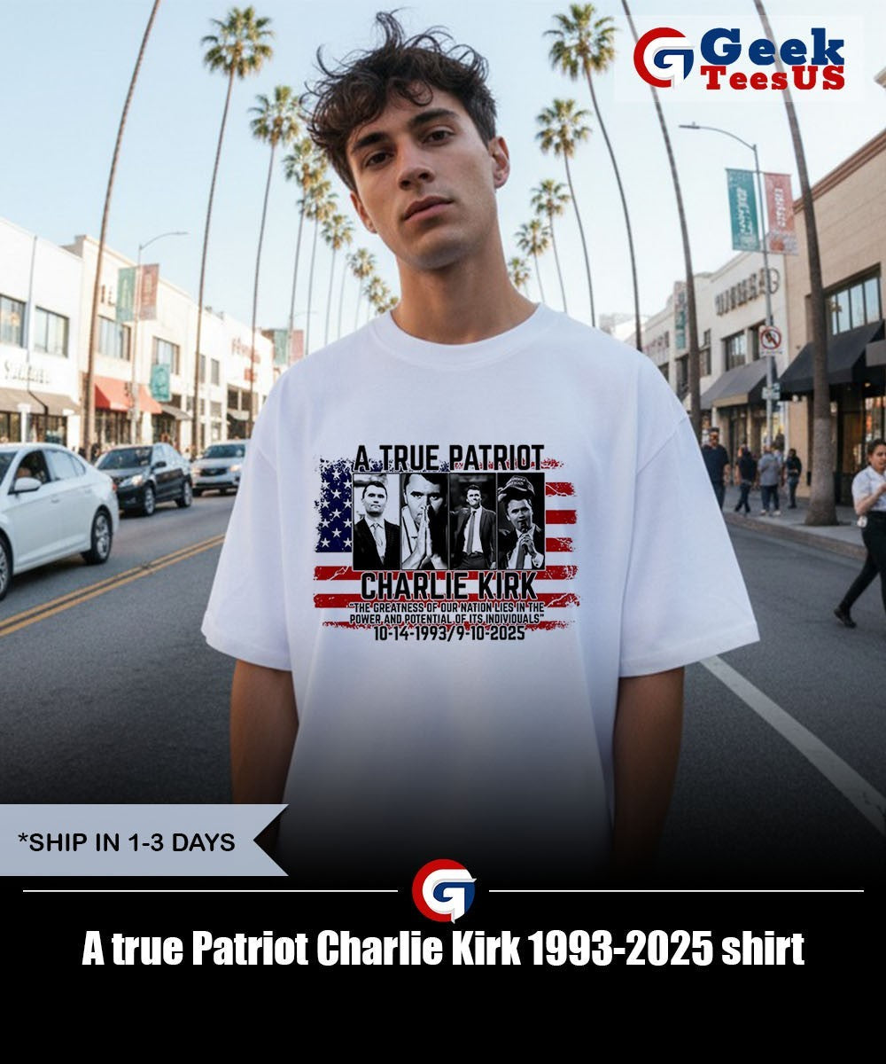 A true Patriot Charlie Kirk 1993-2025 shirt