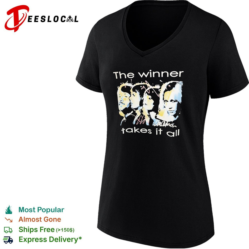 ABBA The winner takes it all band members Agnetha Bjorn Benny Anni-Frid shirt