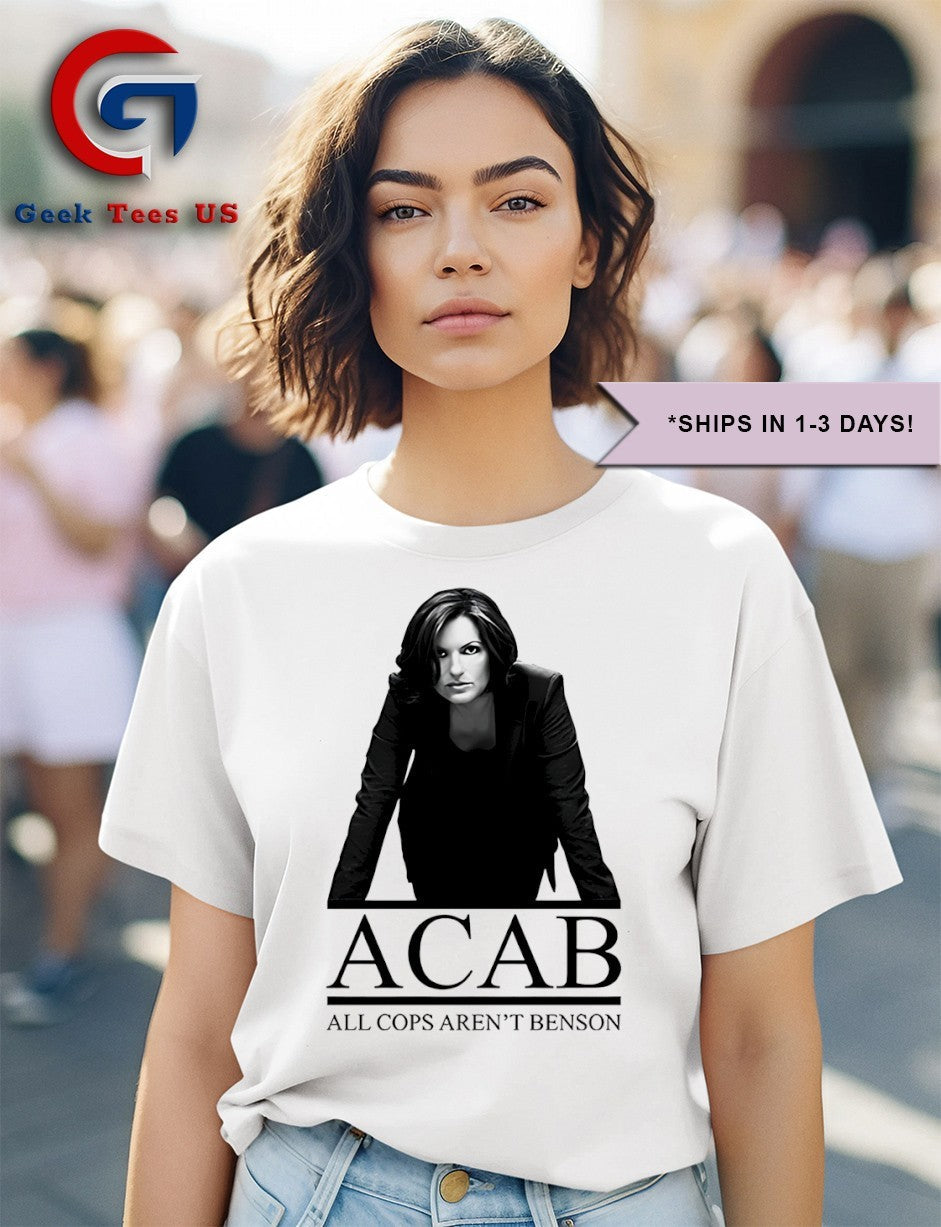 ACAB All Cops Aren’t Benson shirt