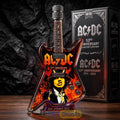 AC/DC 53rd Anniversary Collector’s Edition Guitar-shaped Whiskey Bottle