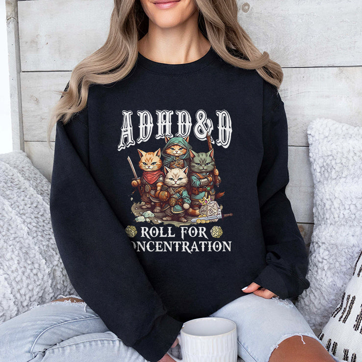 ADHD&D Roll For Concentration T Shirt