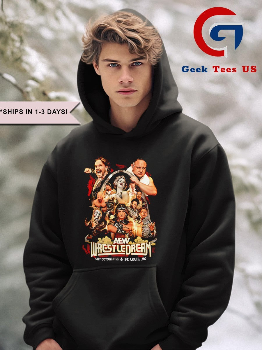 AEW WrestleDream 2025 All Stars Event Graphic Poster shirt