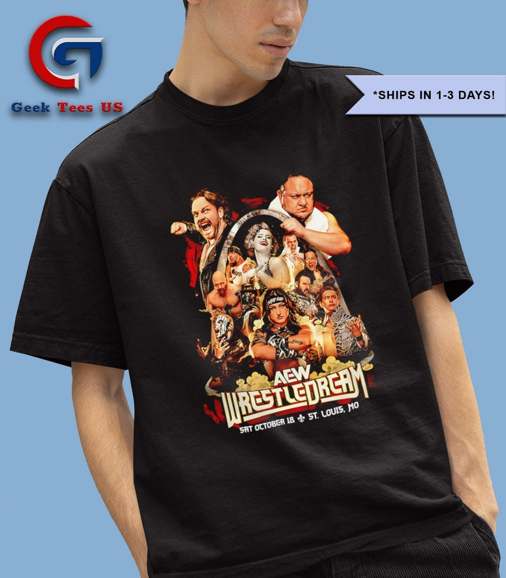 AEW WrestleDream 2025 All Stars Event Graphic Poster shirt