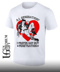 AI Generation I Prefer Gay Guy Penetration shirt