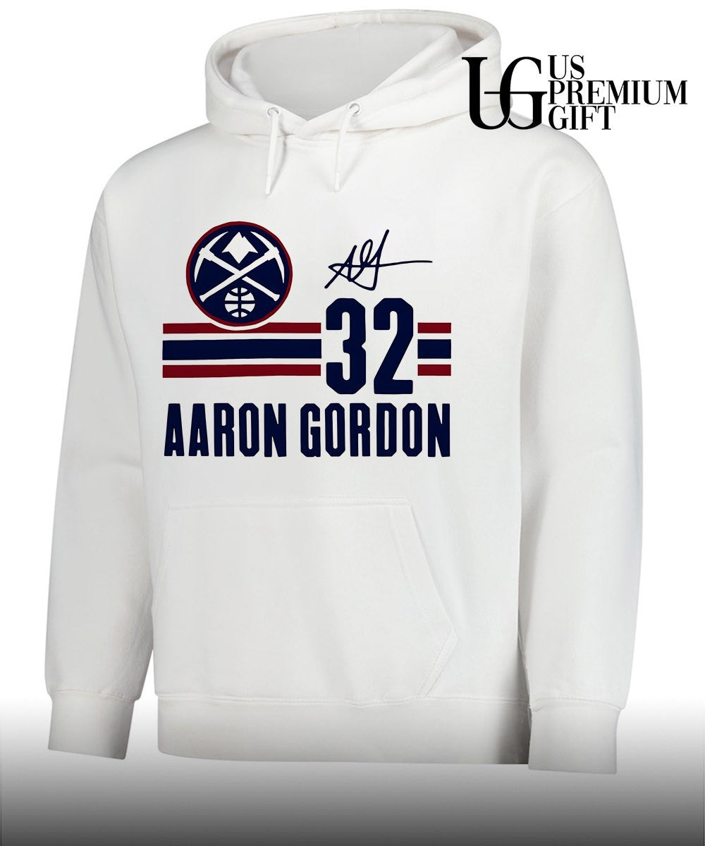 Aaron Gordon 32 player Denver Nuggets NBA signature shirt